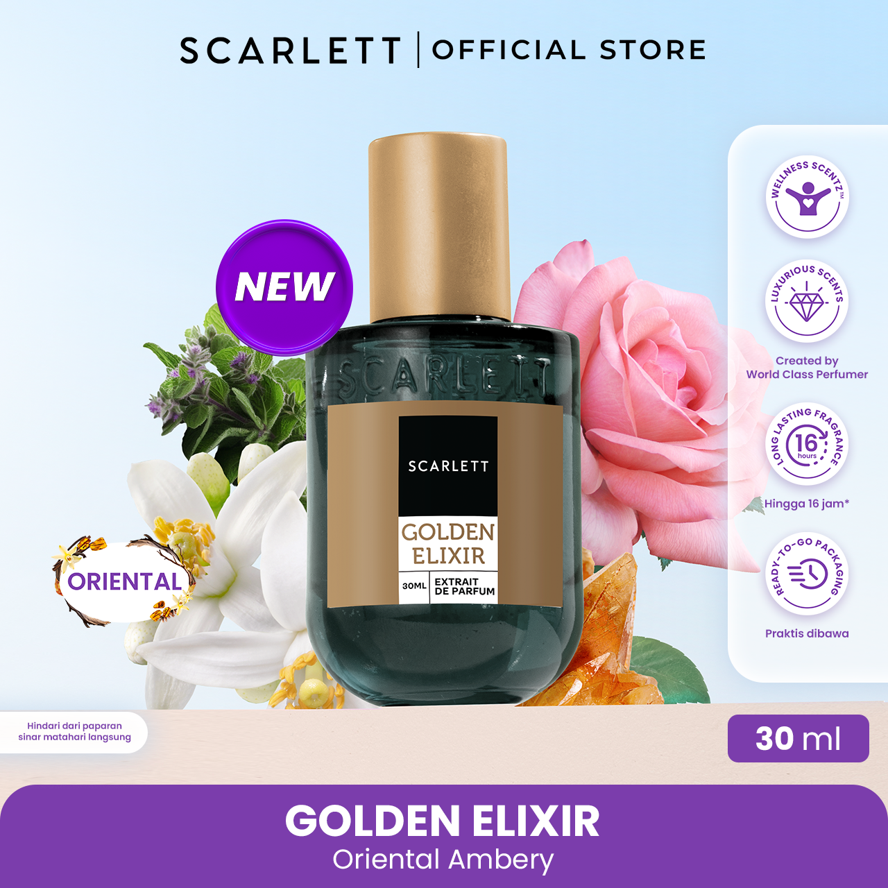 Scarlett Extrait De Parfum Bundling Velvet Rouge & Golden Elixir